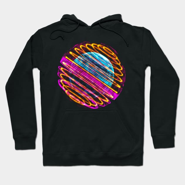 Abstact colorful spheres Hoodie by Inch